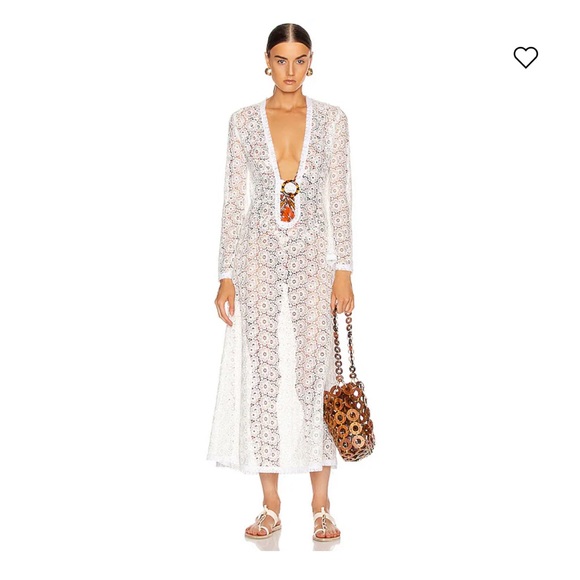 DODO Bar or Dresses | DODO Bar or Jane Long Crochet Dress in White. Long with Hidden Zipper | Color: White | Size: S | Jolynncavalier's Closet